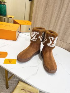 Louis Vuitton Wool Boots Gate12466