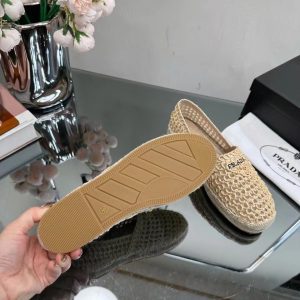 Prada Straw Sandals Gate335