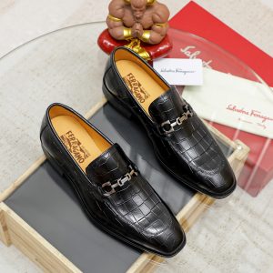 Ferragamo Business Leather Shoes Gate8559