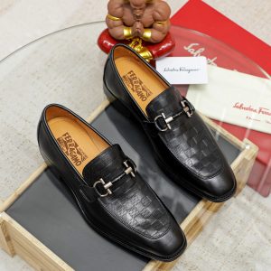 Ferragamo Business Leather Shoes Gate8560