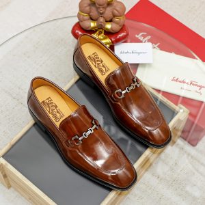 Ferragamo Business Leather Shoes Gate8562