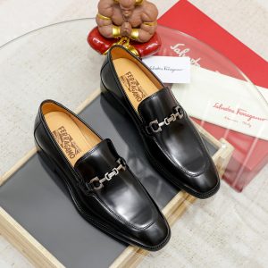 Ferragamo Business Leather Shoes Gate8563