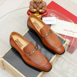 Ferragamo Business Leather Shoes Gate8564