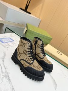 Gucci Canvas Boots Gate746