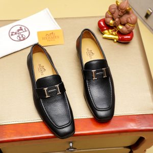 Hermes Business Leather Shoes Gate8670