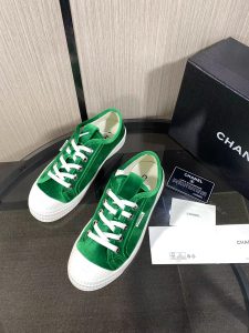 Chanel Canvas Shoes Gate689