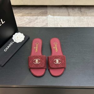 Chanel Chunky Heel Sandals Gate406