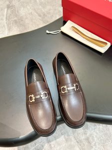 Ferragamo Business Leather Shoes Gate8627