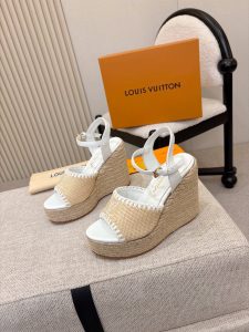 Louis Vuitton Straw Shoes Gate340