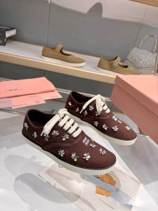 Miu Miu Canvas Shoes Gate678