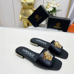 Versace Chunky Heel Sandals Gate402