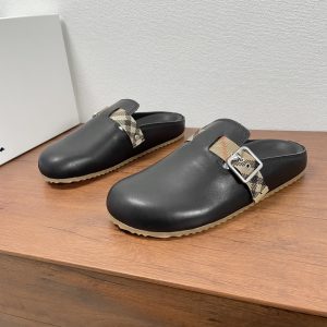 Burberry Checkered Leather Sandals Gate1920