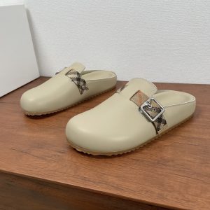 Burberry Checkered Leather Sandals Gate1921