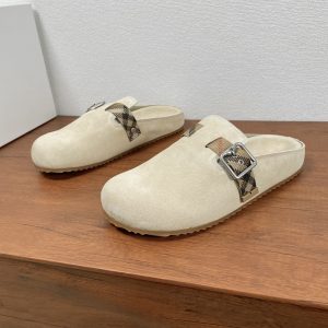 Burberry Checkered Leather Sandals Gate1923
