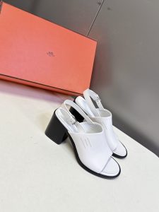 Hermes Chunky Heeled Sandals Gate425