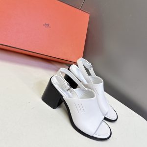 Hermes Chunky Heeled Sandals Gate425