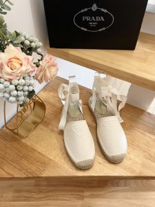 Prada Straw Sandals Gate337