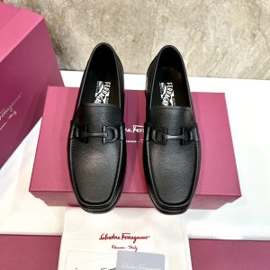 Ferragamo Business Leather Shoes Gate8602
