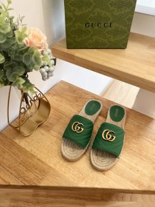 Gucci Straw Shoes Gate293
