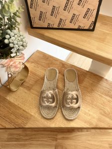 Gucci Straw Sandals Gate330