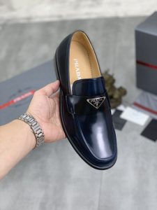 Prada Business Leather Shoes Gate8735