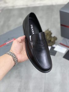 Prada Business Leather Shoes Gate8737