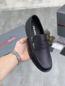 Prada Business Leather Shoes Gate8738