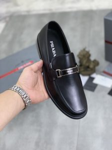 Prada Business Leather Shoes Gate8739