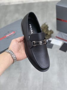 Prada Business Leather Shoes Gate8740