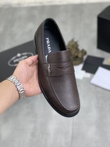 Prada Business Leather Shoes Gate8742