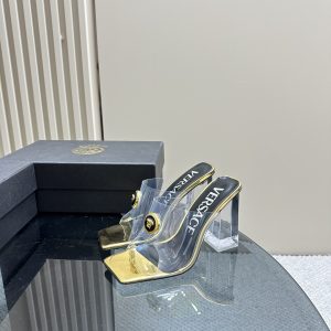 Versace Chunky Heeled Sandals Gate405