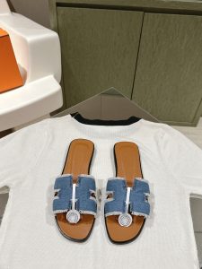 Hermes Cloth Shoes Gate148