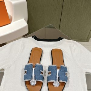 Hermes Cloth Shoes Gate148