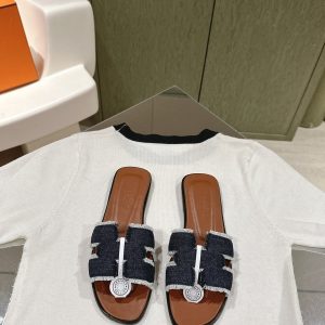 Hermes Cloth Shoes Gate149