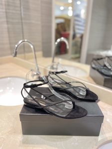 Saint Laurent Flat Sandals Gate7443