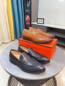 Hermes Business Leather Shoes Gate8658