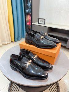 Louis Vuitton Leather Shoes Gate6509