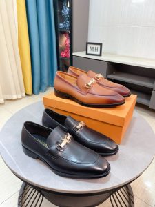 Louis Vuitton Leather Shoes Gate6512