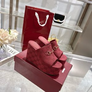 Gucci Wedge Sandals Gate7859