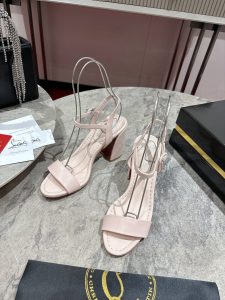 Christian Louboutin Chunky Heel Sandals Gate375
