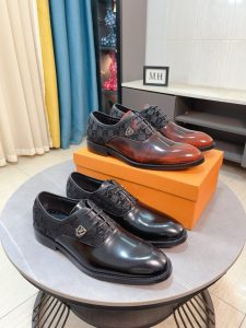Louis Vuitton Leather Shoes Gate6526