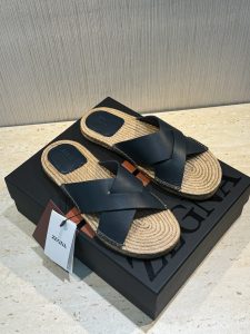 Zegna Straw Sandals Gate250