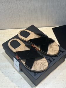 Zegna Straw Sandals Gate252