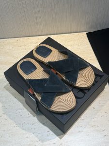 Zegna Straw Sandals Gate253