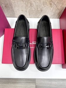 Ferragamo Business Leather Shoes Gate8609