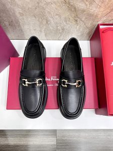 Ferragamo Business Leather Shoes Gate8610