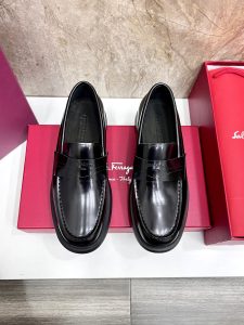 Ferragamo Business Leather Shoes Gate8617