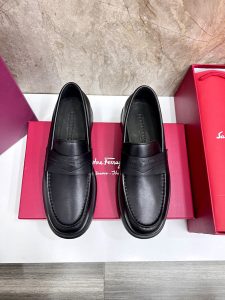 Ferragamo Business Leather Shoes Gate8618