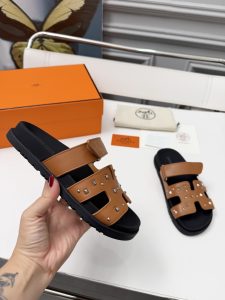 Hermes Flat Sandals Gate7474