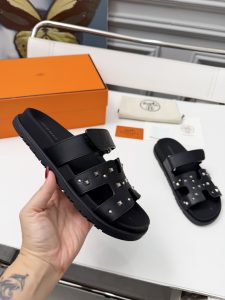 Hermes Flat Sandals Gate7477